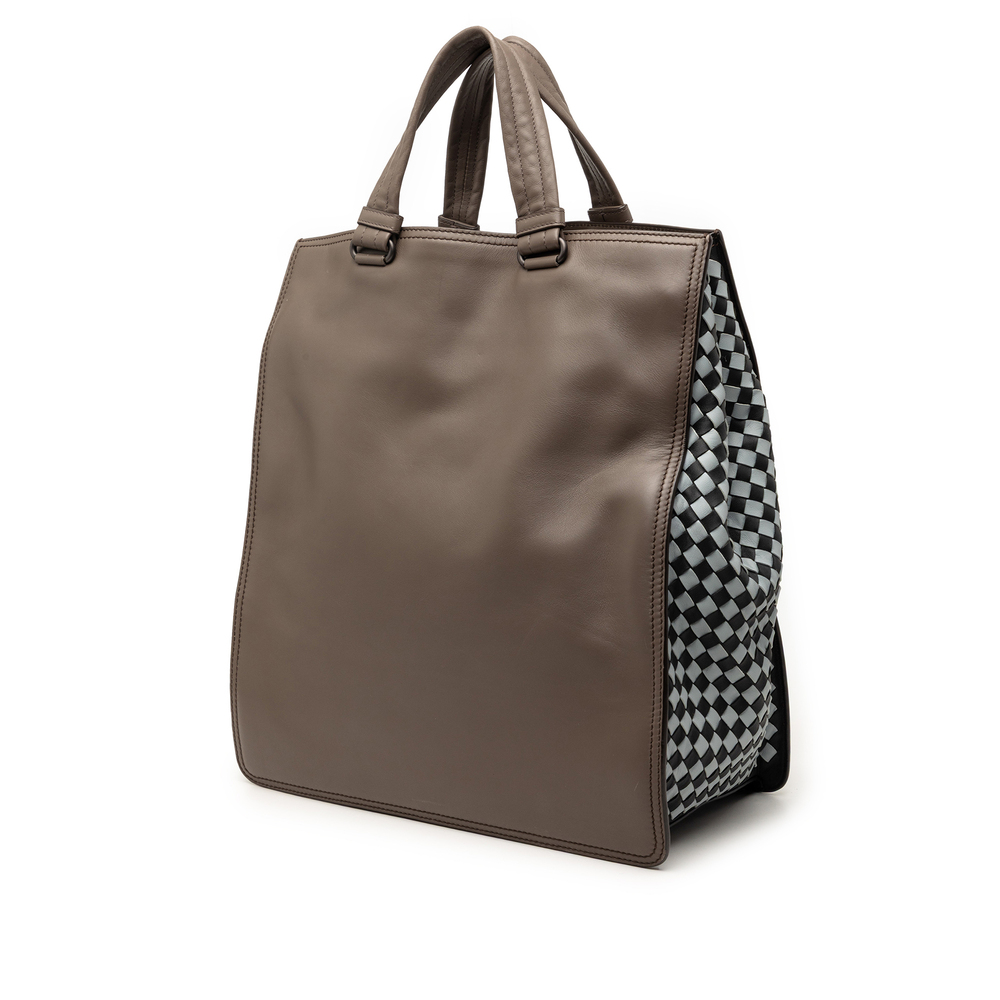 Pre-Loved Bottega Veneta Intrecciato Trimmed Leather Tote - Picture 2 of 7